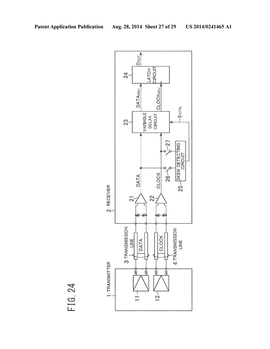 RECEIVER AND TRANSMISSION AND RECEPTION SYSTEM - diagram, schematic, and image 28