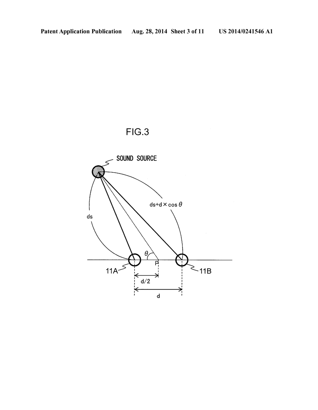 MICROPHONE SENSITIVITY DIFFERENCE CORRECTION DEVICE, METHOD, AND NOISE     SUPPRESSION DEVICE - diagram, schematic, and image 04