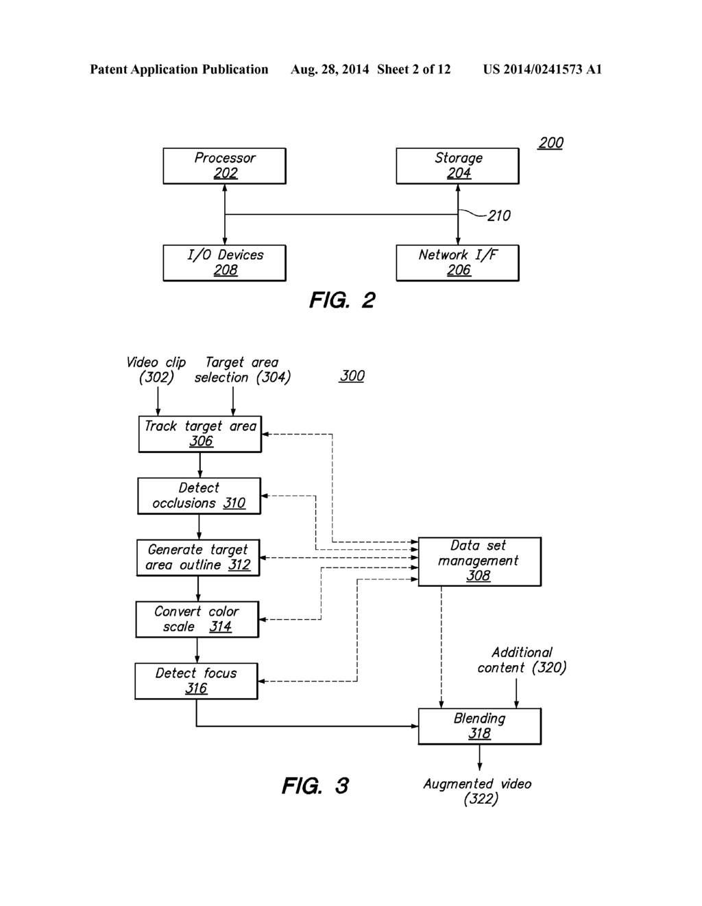 SYSTEM FOR AND METHOD OF TRACKING TARGET AREA IN A VIDEO CLIP - diagram, schematic, and image 03