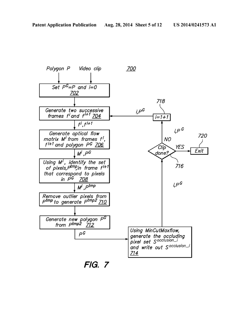 SYSTEM FOR AND METHOD OF TRACKING TARGET AREA IN A VIDEO CLIP - diagram, schematic, and image 06