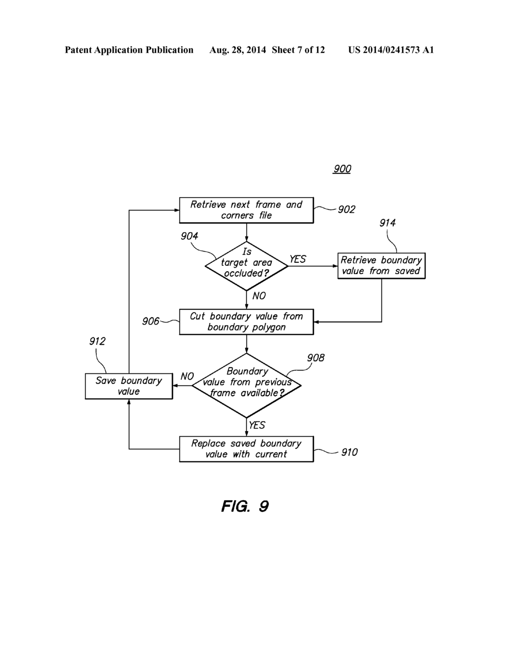 SYSTEM FOR AND METHOD OF TRACKING TARGET AREA IN A VIDEO CLIP - diagram, schematic, and image 08