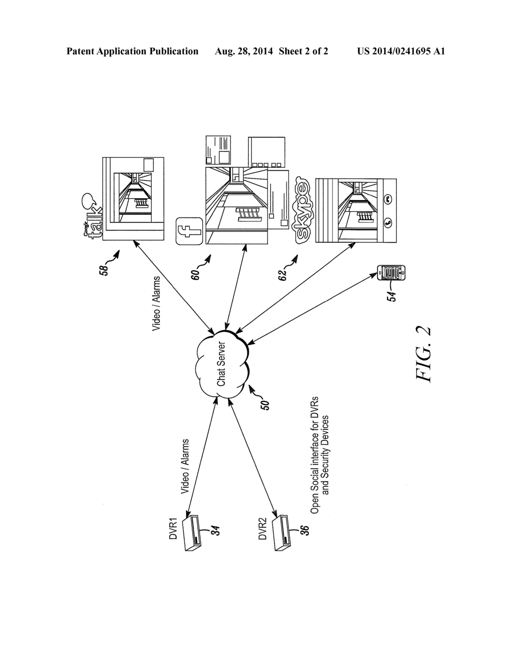 System and Method for Interacting with Digital Video Recorders through     Networking Applications - diagram, schematic, and image 03