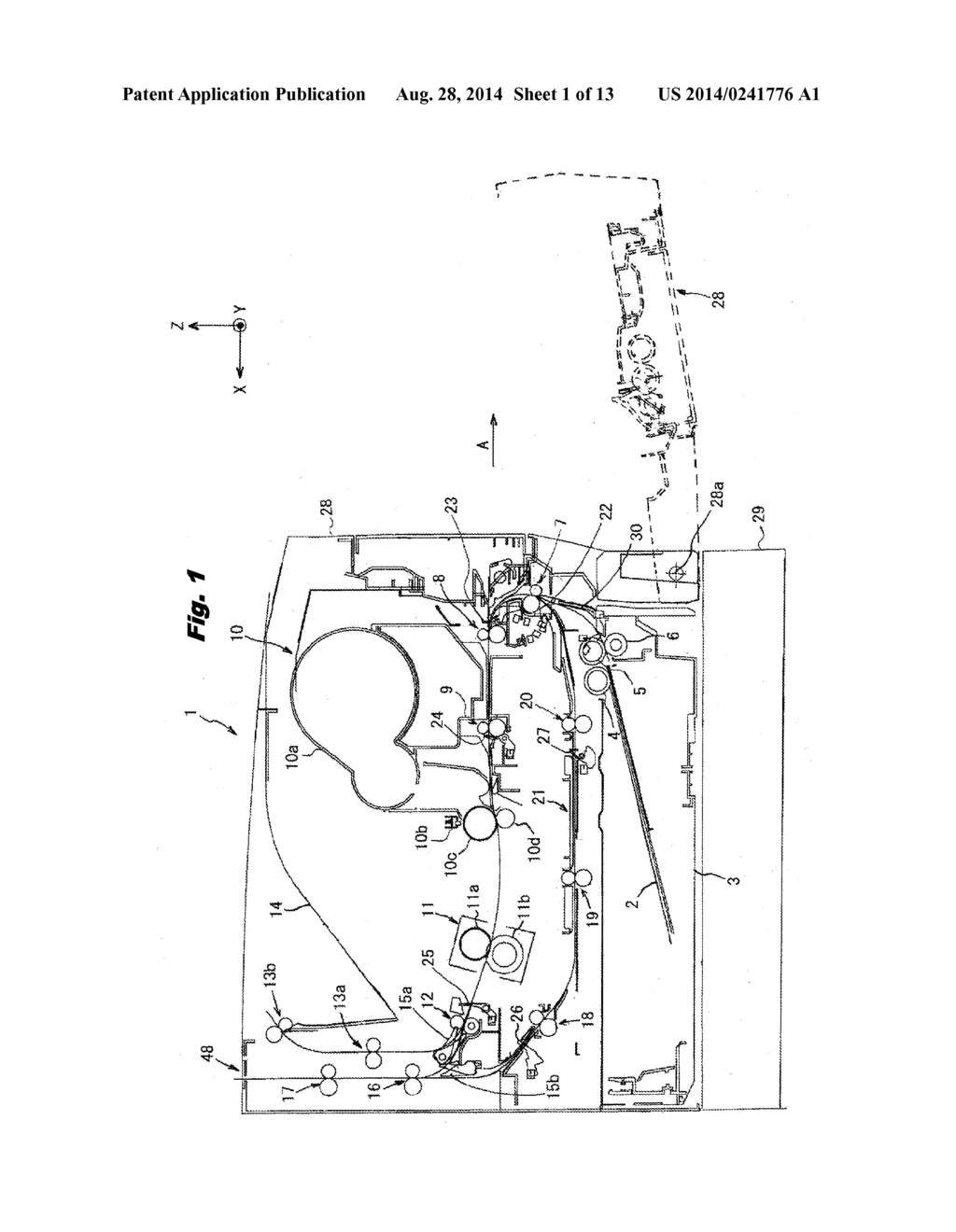 MEDIUM CARRYING DEVICE AND IMAGE FORMING APPARATUS - diagram, schematic, and image 02