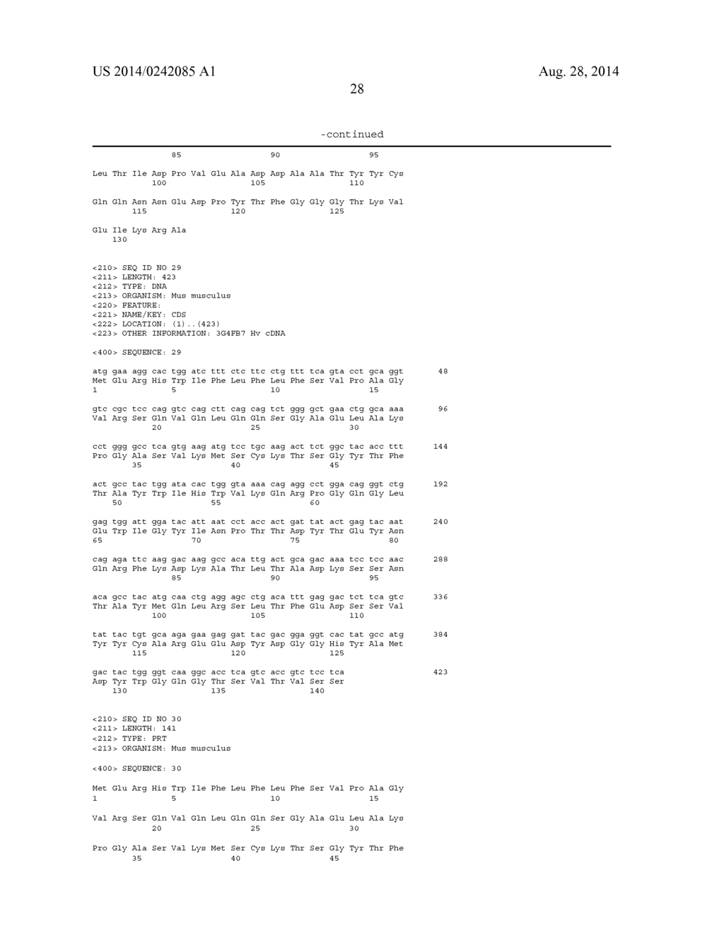 METHODS AND COMPOSITION FOR TESTING, PREVENTING, AND TREATING ASPERGILLUS     FUMIGATUS INFECTION - diagram, schematic, and image 65