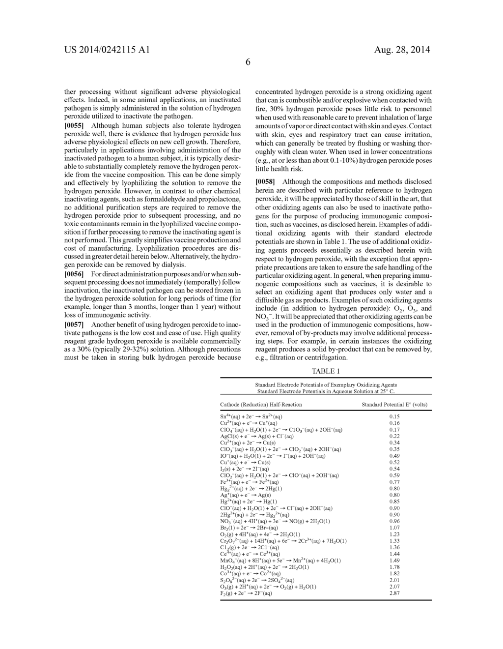 INACTIVATING PATHOGENS WITH OXIDIZING AGENTS FOR VACCINE PRODUCTION - diagram, schematic, and image 12