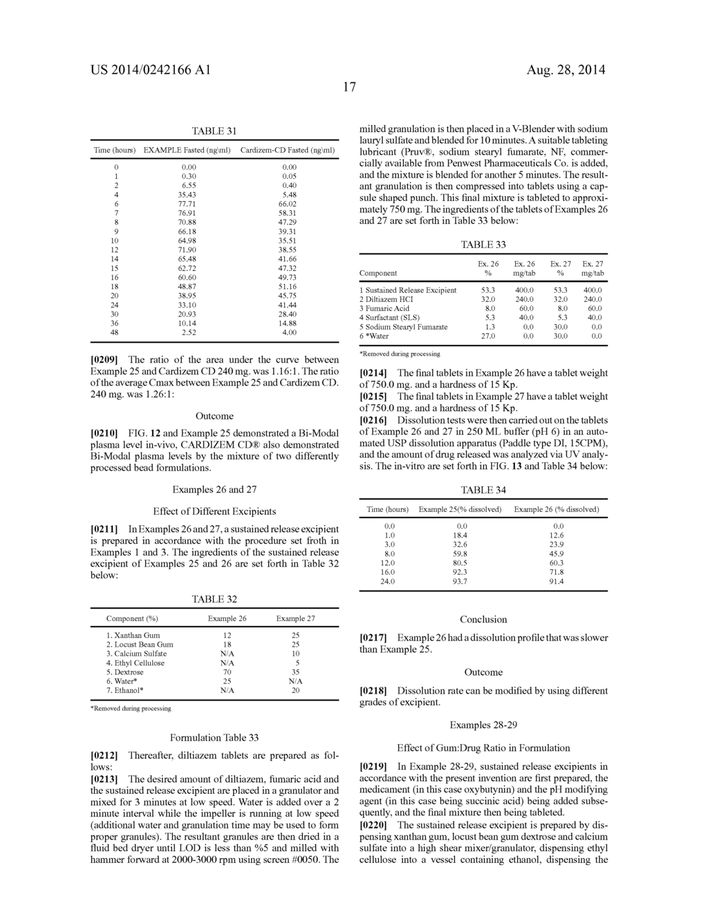 SUSTAINED RELEASE MATRIX SYSTEMS FOR HIGHLY SOLUBLE DRUGS - diagram, schematic, and image 32