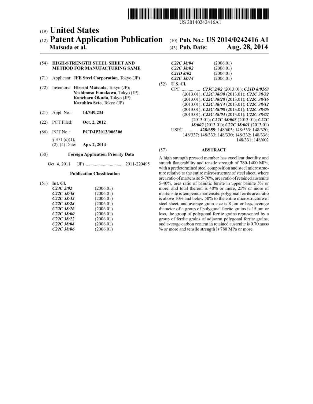 HIGH-STRENGTH STEEL SHEET AND METHOD FOR MANUFACTURING SAME - diagram, schematic, and image 01