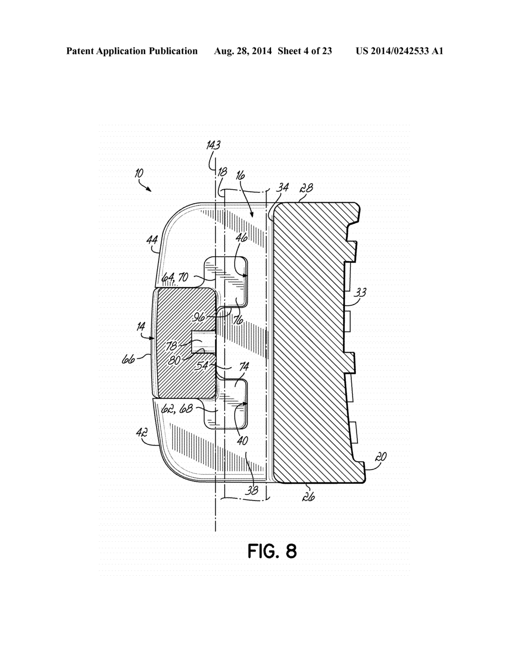 AESTHETIC ORTHODONTIC BRACKET AND METHOD OF MAKING SAME - diagram, schematic, and image 05