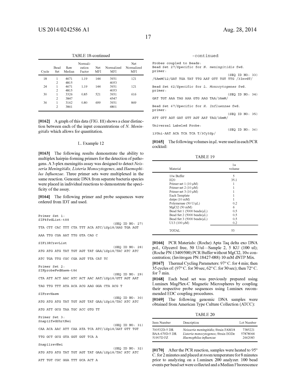 CHIMERIC PRIMERS WITH HAIRPIN CONFORMATIONS AND METHODS OF USING SAME - diagram, schematic, and image 41