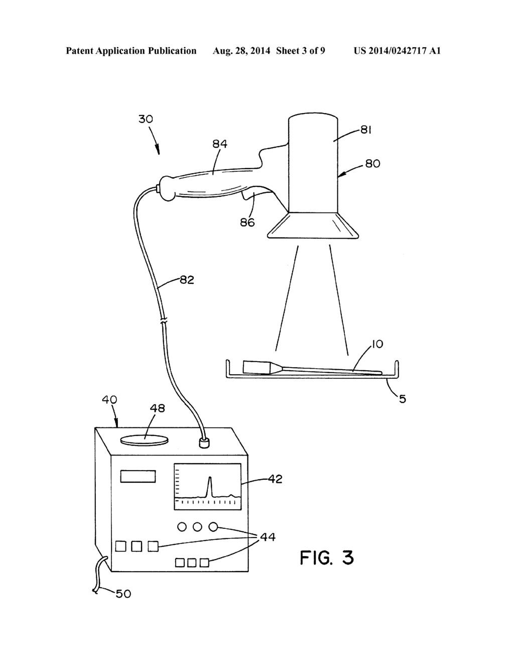 METHOD AND APPARATUS FOR OPTICAL DETECTION OF BIO-CONTAMINANTS - diagram, schematic, and image 04