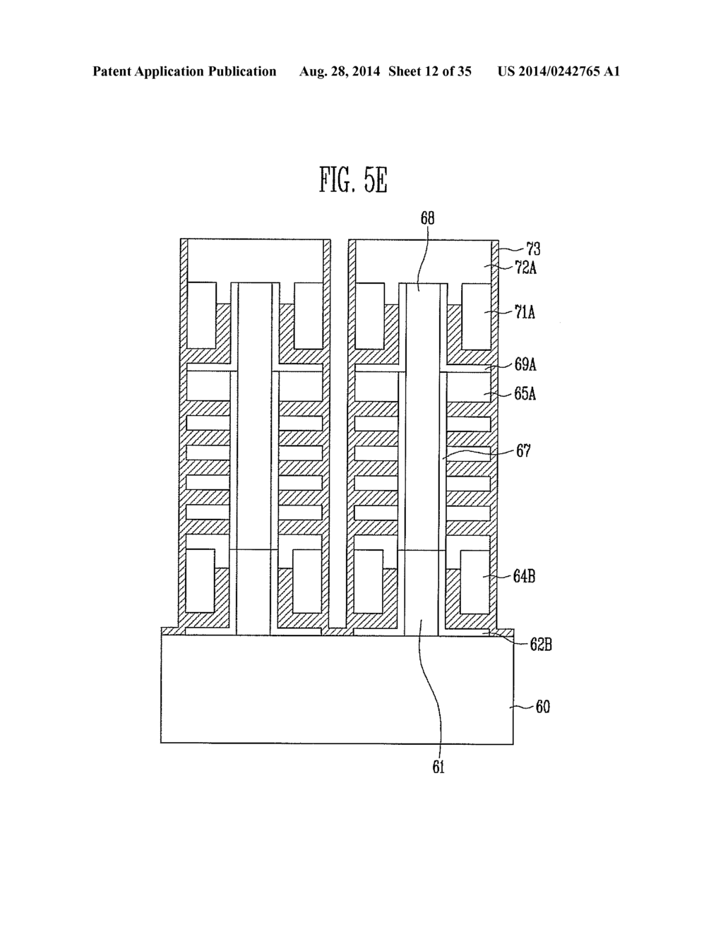 3-DIMENSIONAL NON-VOLATILE MEMORY DEVICE INCLUDING A SELECTION GATE HAVING     AN L SHAPE - diagram, schematic, and image 13