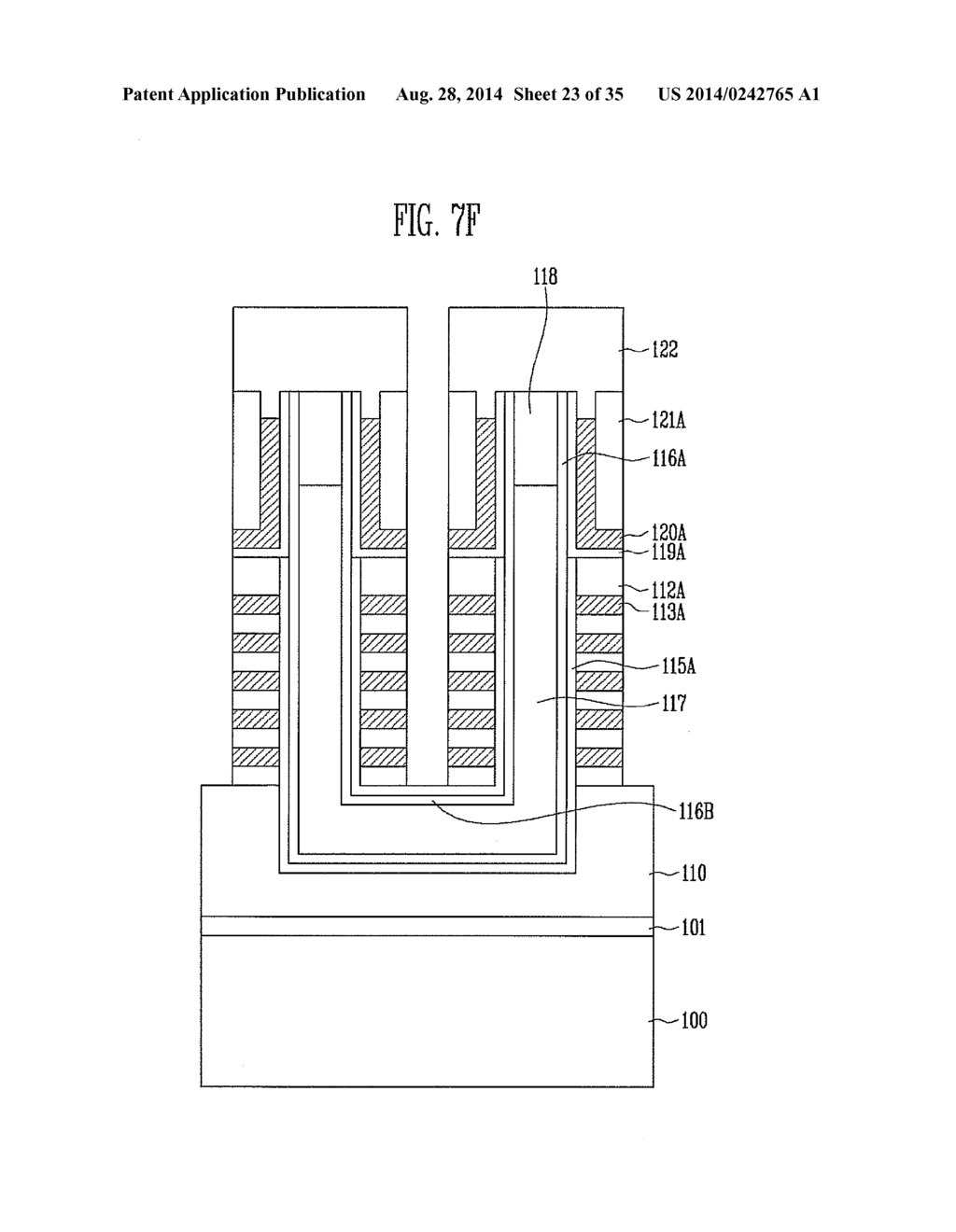 3-DIMENSIONAL NON-VOLATILE MEMORY DEVICE INCLUDING A SELECTION GATE HAVING     AN L SHAPE - diagram, schematic, and image 24