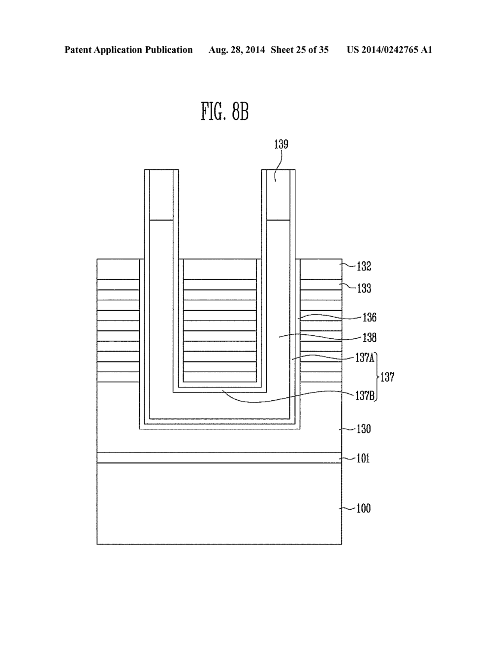 3-DIMENSIONAL NON-VOLATILE MEMORY DEVICE INCLUDING A SELECTION GATE HAVING     AN L SHAPE - diagram, schematic, and image 26