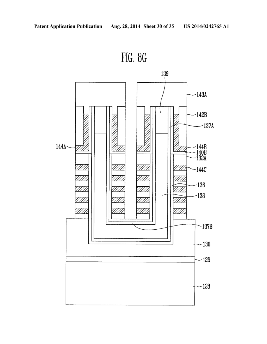 3-DIMENSIONAL NON-VOLATILE MEMORY DEVICE INCLUDING A SELECTION GATE HAVING     AN L SHAPE - diagram, schematic, and image 31