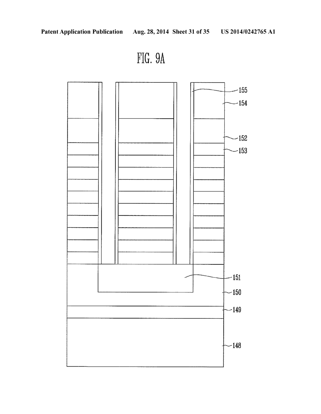 3-DIMENSIONAL NON-VOLATILE MEMORY DEVICE INCLUDING A SELECTION GATE HAVING     AN L SHAPE - diagram, schematic, and image 32