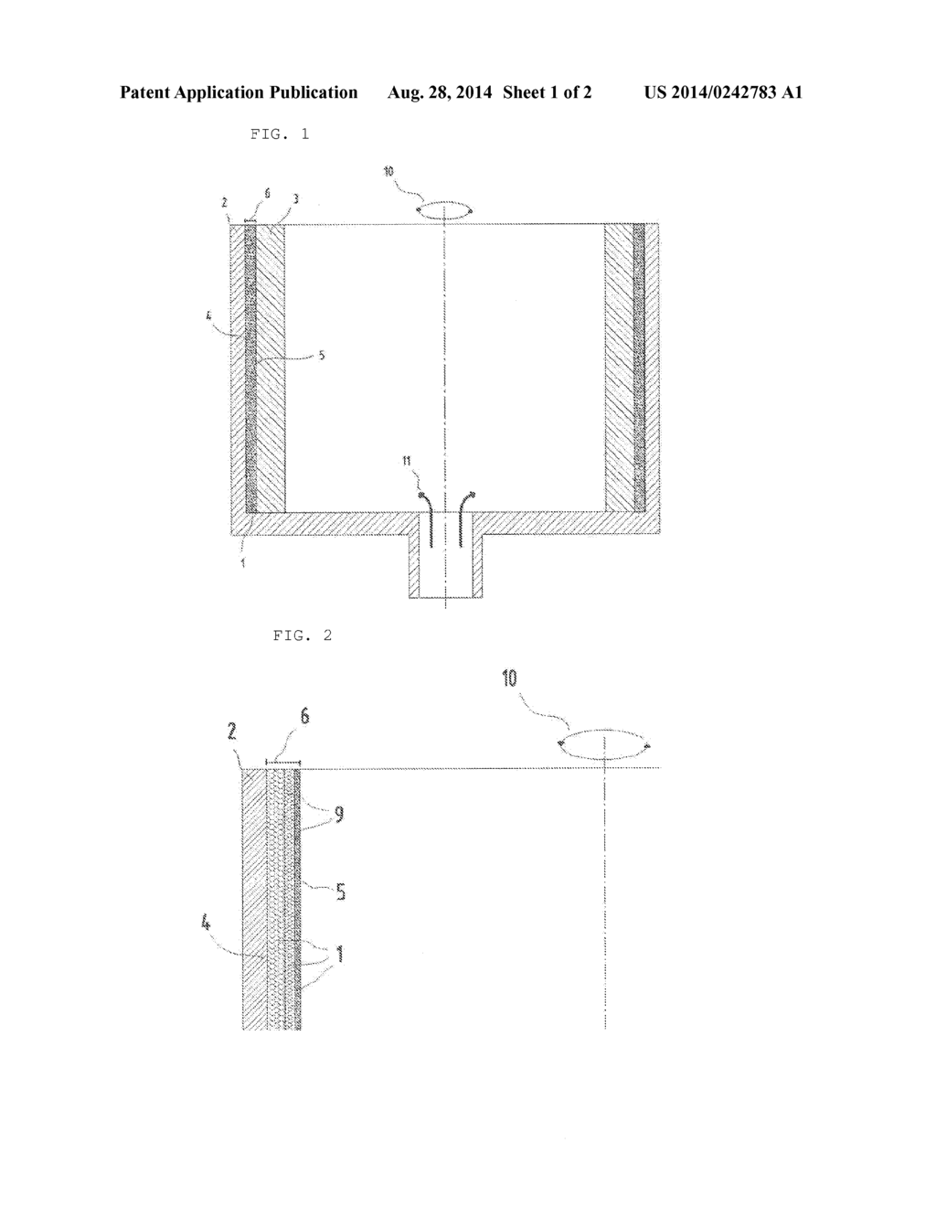 REACTOR AND METHOD FOR PRODUCTION OF SILICON BY CHEMICAL VAPOR DEPOSITION - diagram, schematic, and image 02