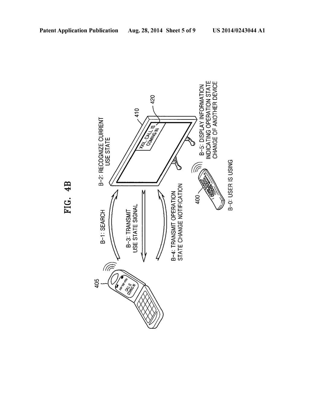 DEVICE CAPABLE OF NOTIFYING OPERATION STATE CHANGE THEREOF THROUGH NETWORK     AND COMMUNICATION METHOD OF THE DEVICE - diagram, schematic, and image 06