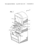 Gaming Machine Having a Molded Curved Display diagram and image