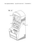 Gaming Machine Having a Molded Curved Display diagram and image