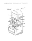 Gaming Machine Having a Molded Curved Display diagram and image