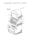 Gaming Machine Having a Molded Curved Display diagram and image