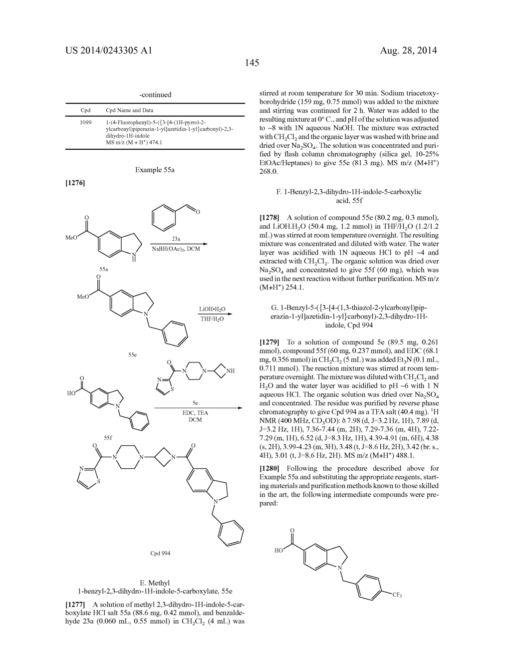 AZETIDINYL DIAMIDES AS MONOACYLGLYCEROL LIPASE INHIBITORS - diagram, schematic, and image 146