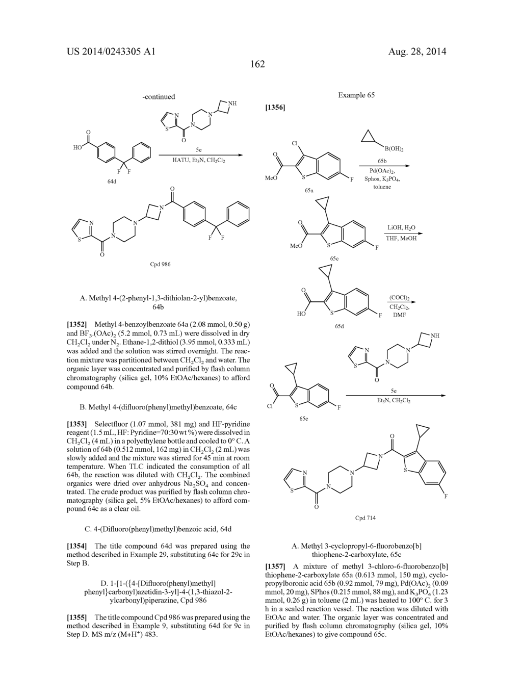 AZETIDINYL DIAMIDES AS MONOACYLGLYCEROL LIPASE INHIBITORS - diagram, schematic, and image 163