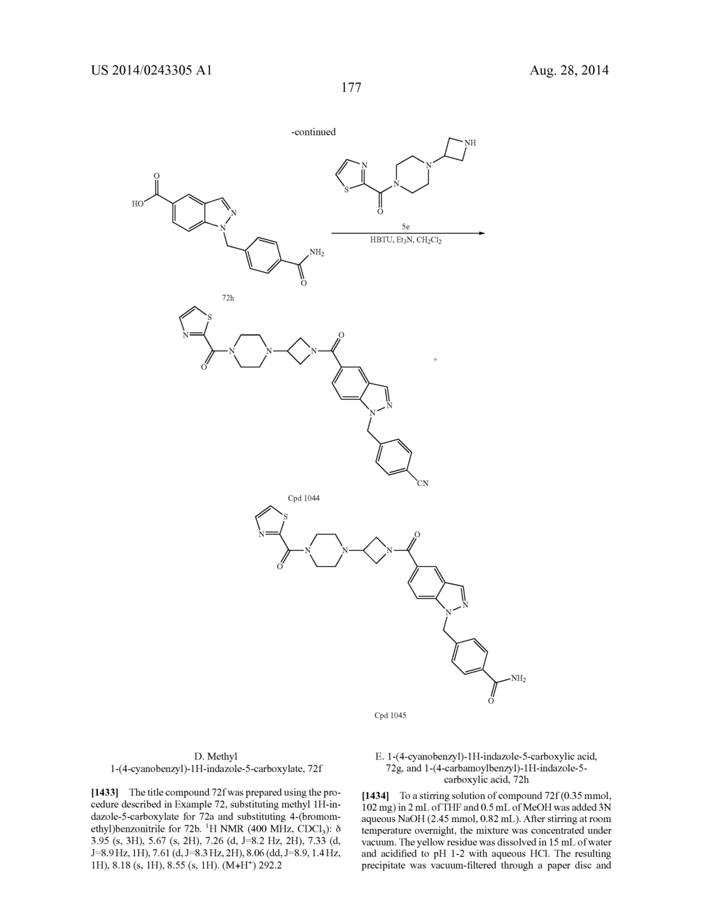 AZETIDINYL DIAMIDES AS MONOACYLGLYCEROL LIPASE INHIBITORS - diagram, schematic, and image 178