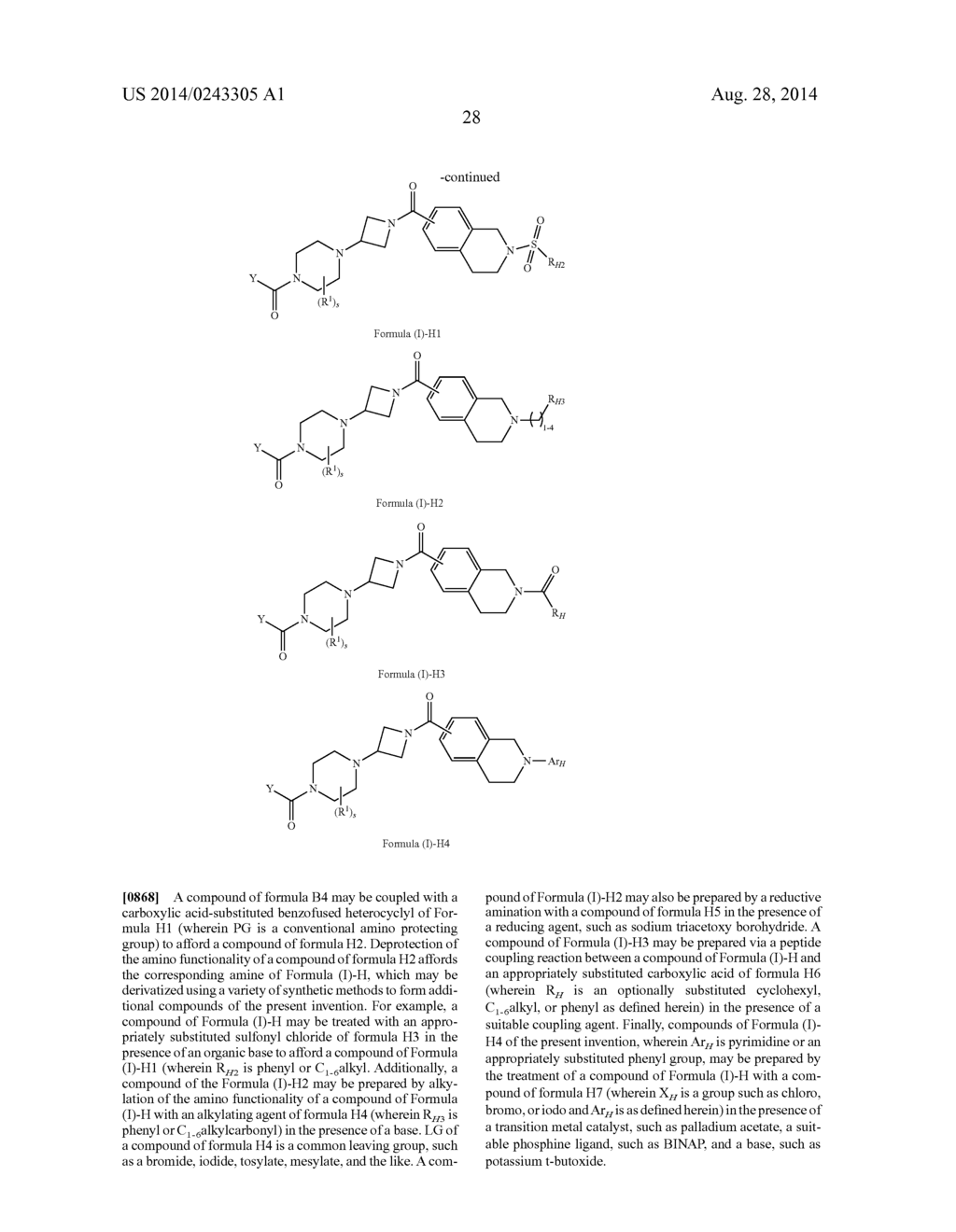 AZETIDINYL DIAMIDES AS MONOACYLGLYCEROL LIPASE INHIBITORS - diagram, schematic, and image 29