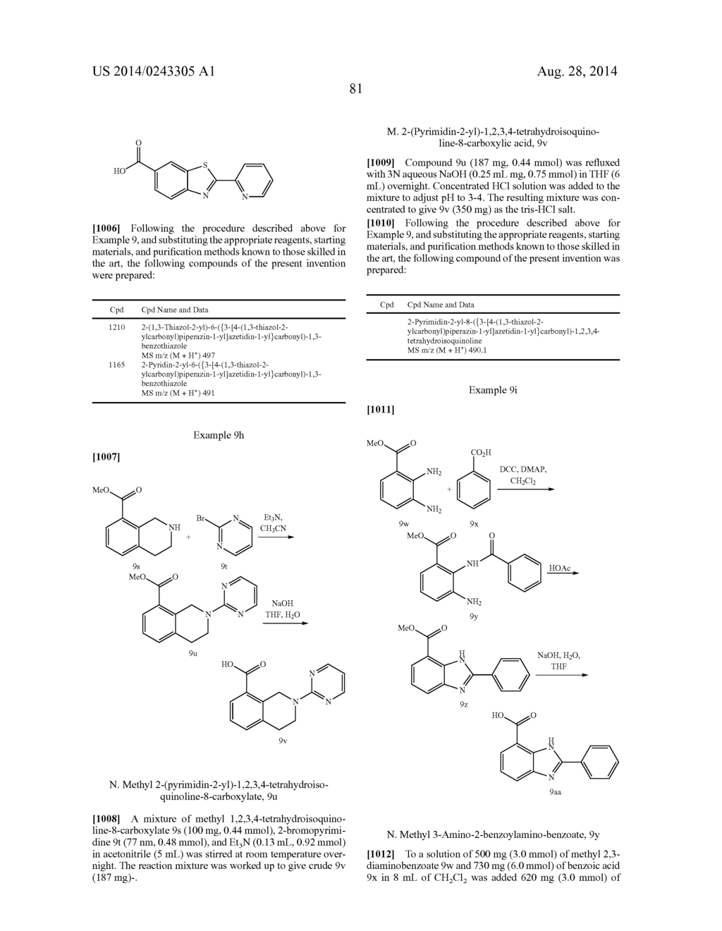 AZETIDINYL DIAMIDES AS MONOACYLGLYCEROL LIPASE INHIBITORS - diagram, schematic, and image 82