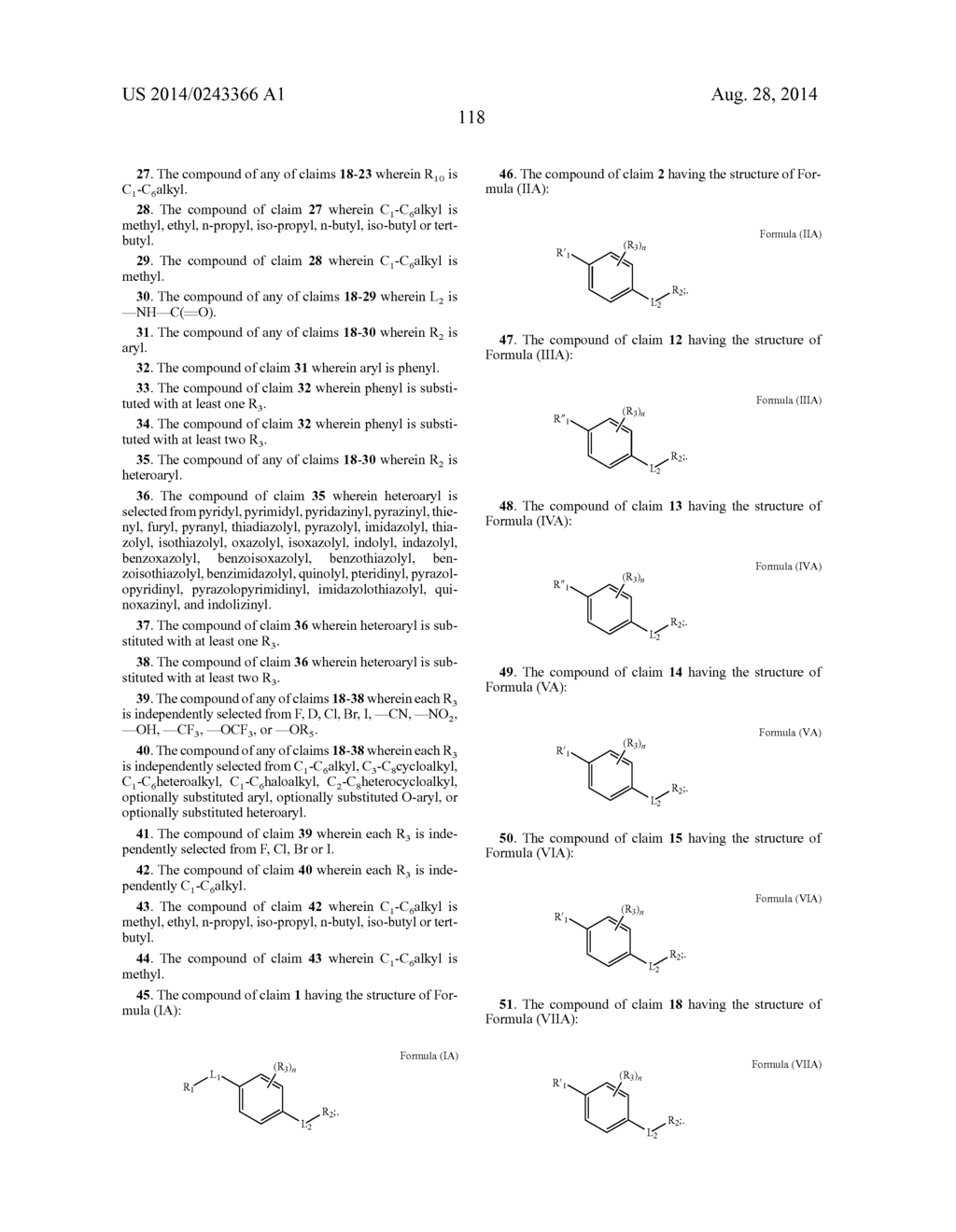 COMPOUNDS THAT MODULATE INTRACELLULAR CALCIUM - diagram, schematic, and image 121