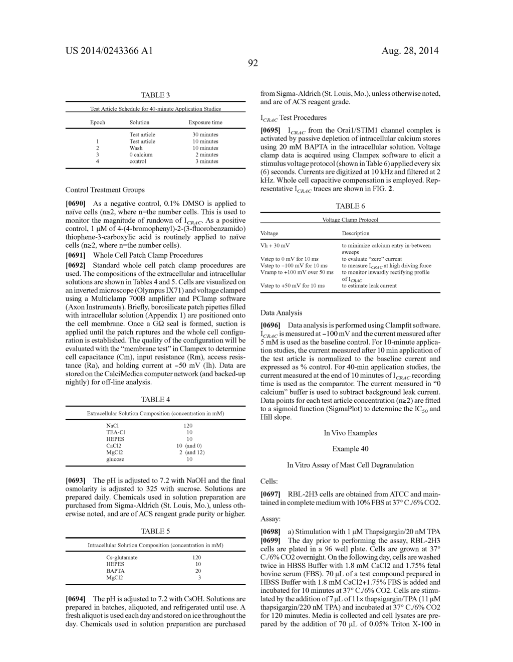 COMPOUNDS THAT MODULATE INTRACELLULAR CALCIUM - diagram, schematic, and image 95