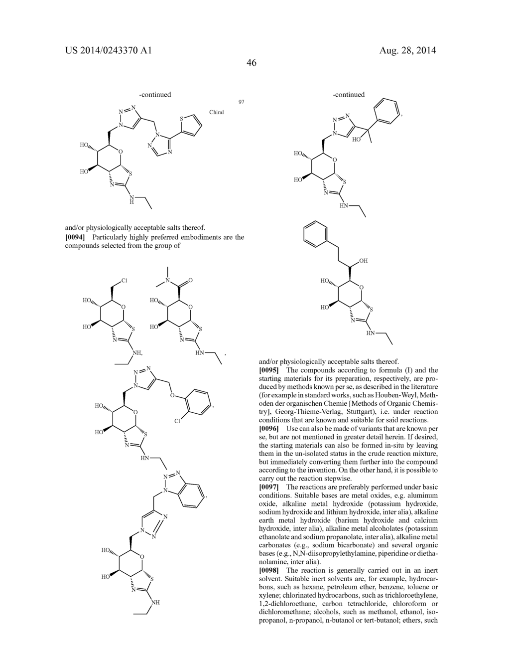 Pyrano[3,2-D][1,3]thiazole as glycosidase inhibitors - diagram, schematic, and image 47