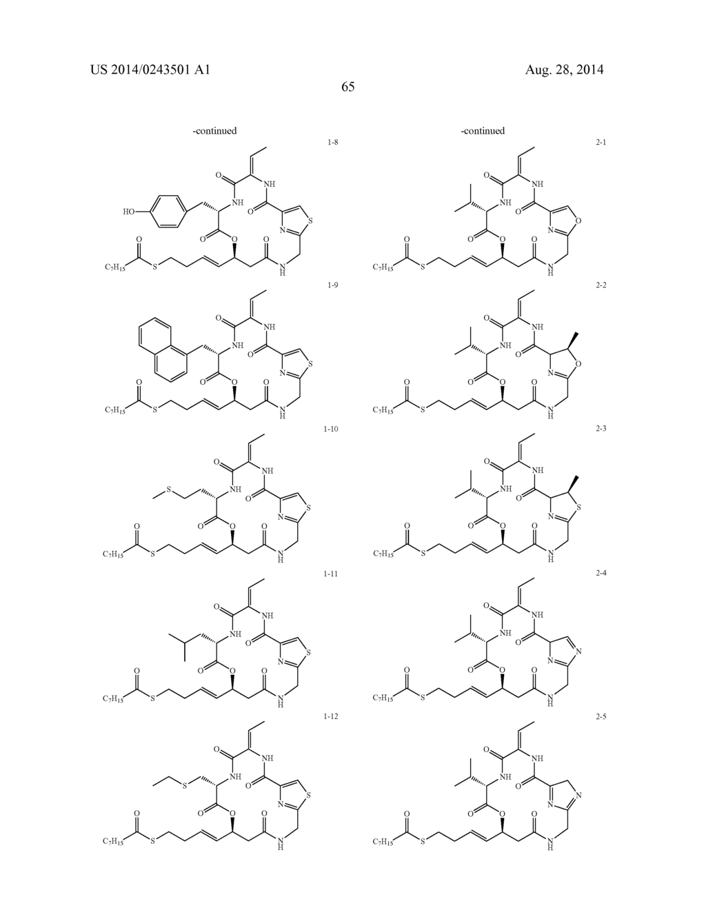 HISTONE DEACETYLASE INHIBITORS AND SYNTHETIC METHOD THEREOF AND USE     THEREOF IN MANUFACTURE OF MEDICAMENTS - diagram, schematic, and image 67