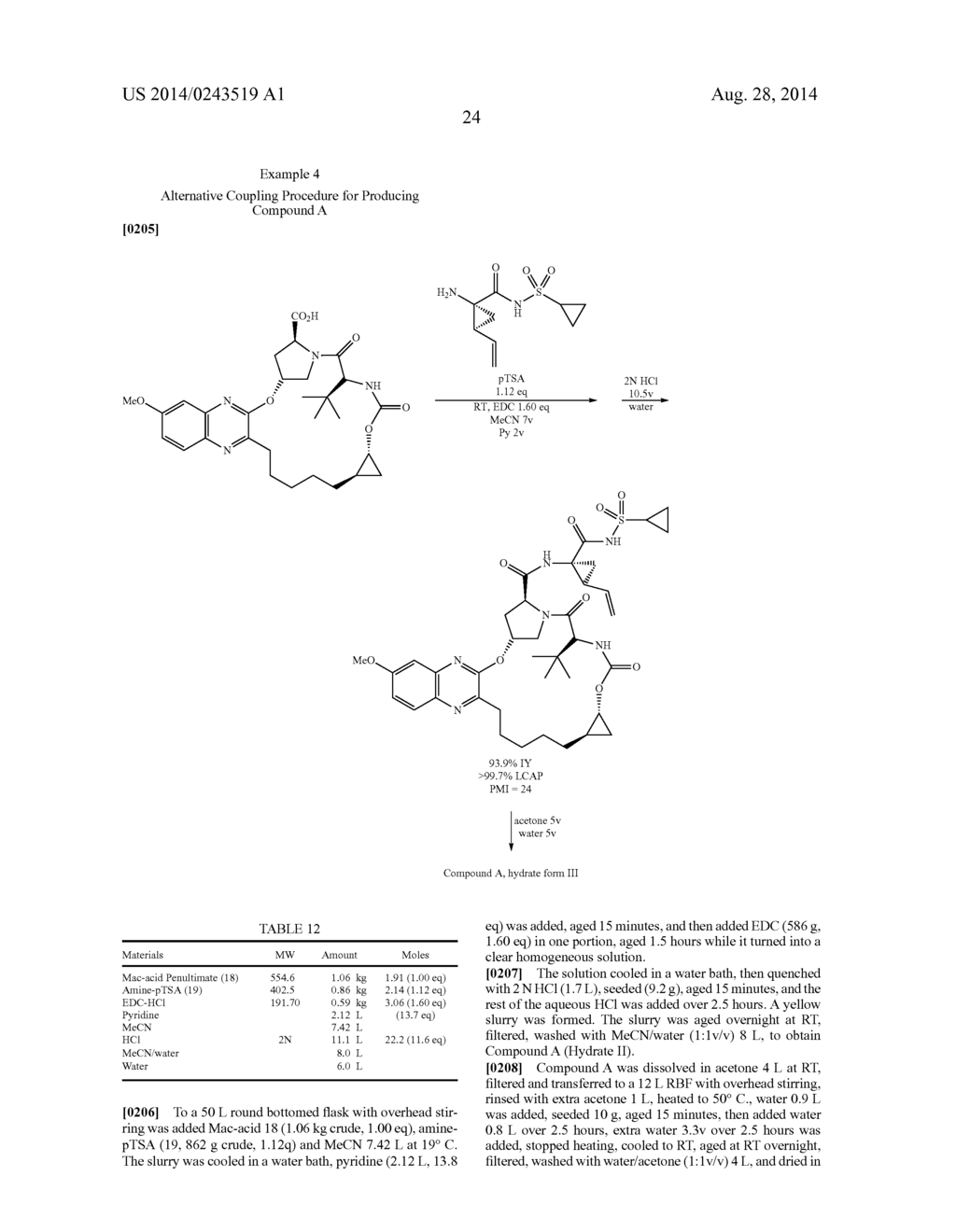 METHODS AND INTERMEDIATES FOR PREPARING MACROLACTAMS - diagram, schematic, and image 27