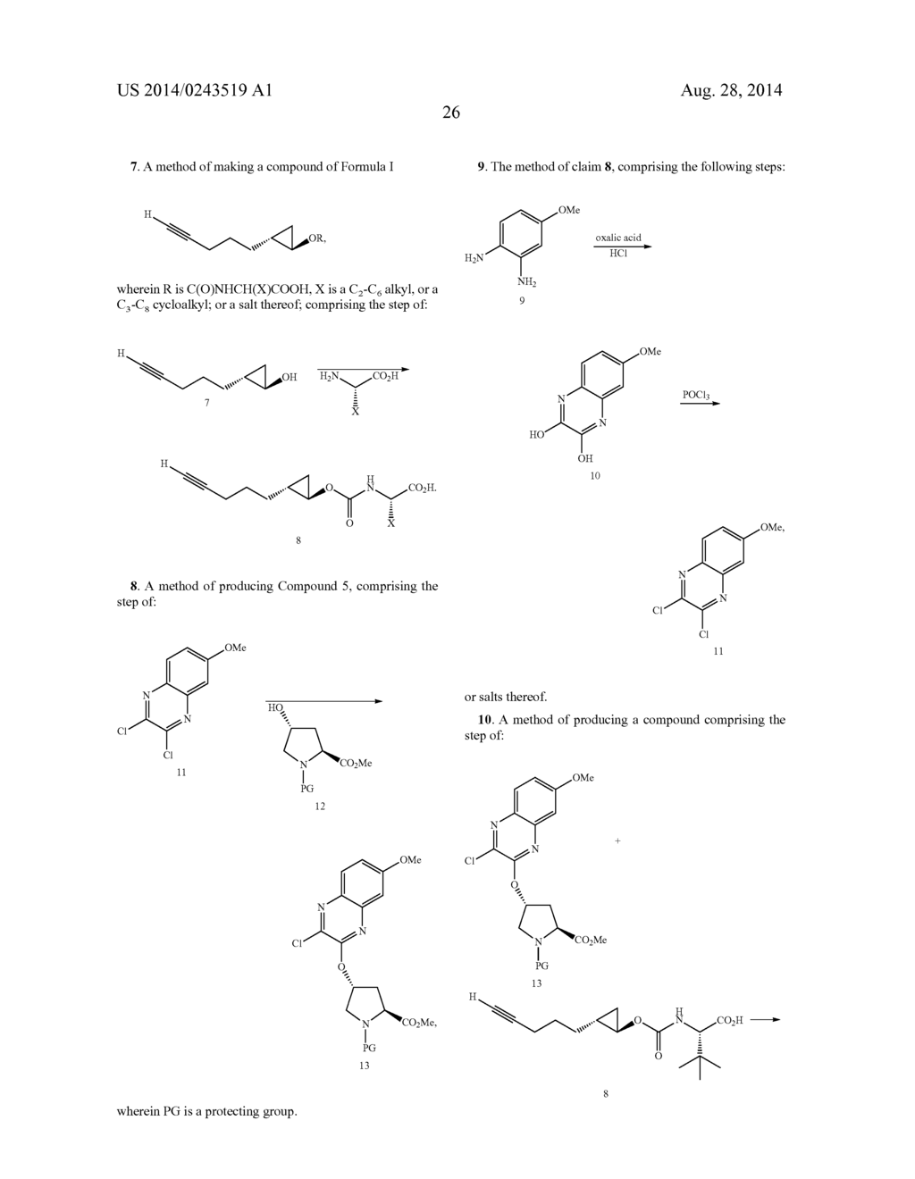 METHODS AND INTERMEDIATES FOR PREPARING MACROLACTAMS - diagram, schematic, and image 29