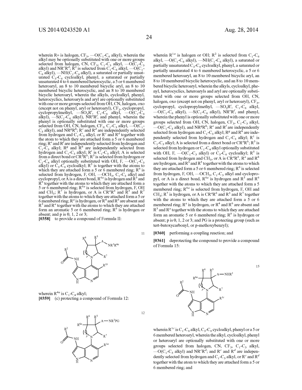 PYRROLOPYRIDINES AS KINASE INHIBITORS - diagram, schematic, and image 25