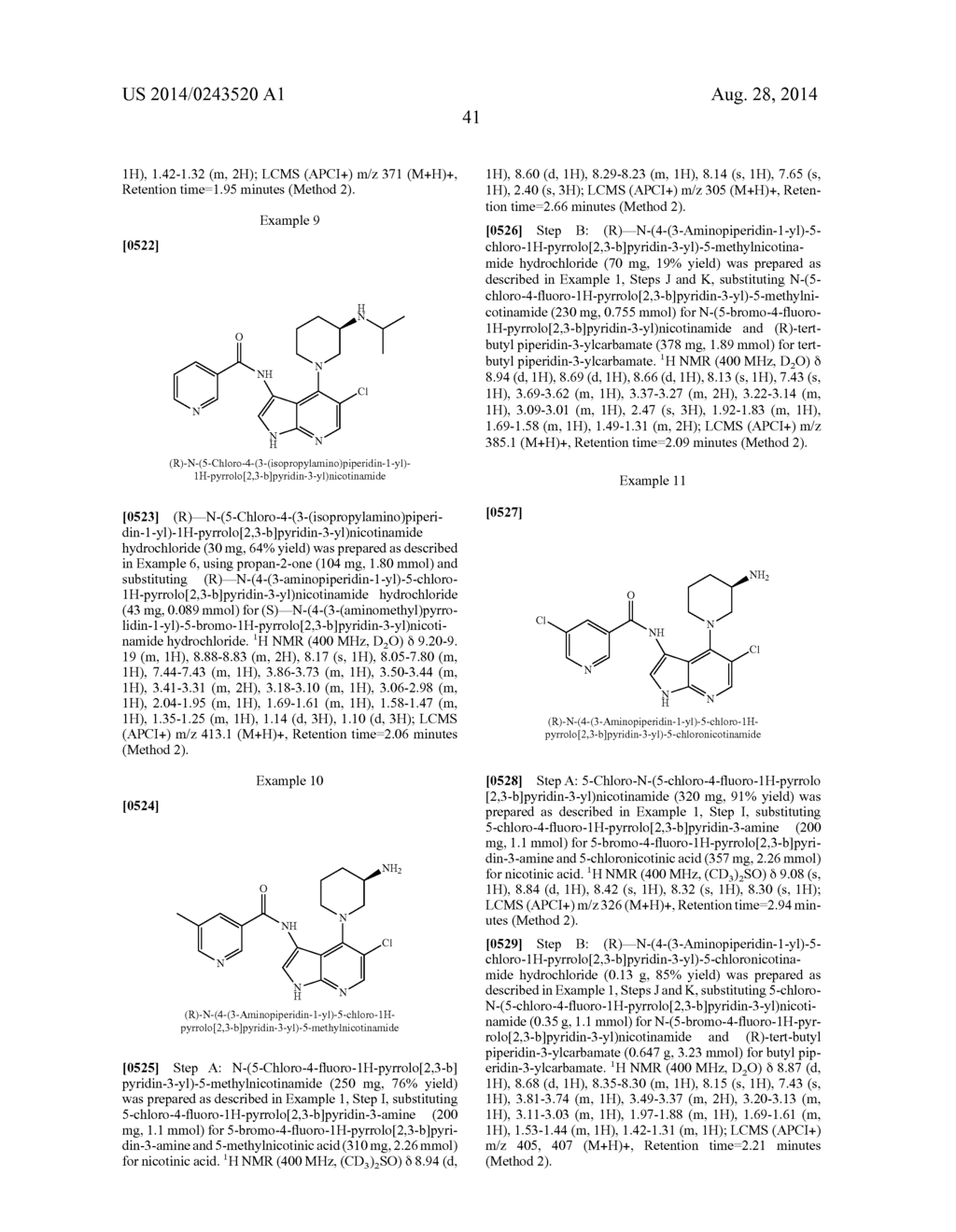 PYRROLOPYRIDINES AS KINASE INHIBITORS - diagram, schematic, and image 42
