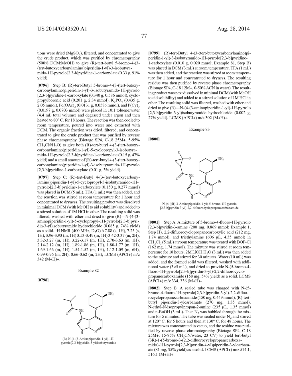 PYRROLOPYRIDINES AS KINASE INHIBITORS - diagram, schematic, and image 78