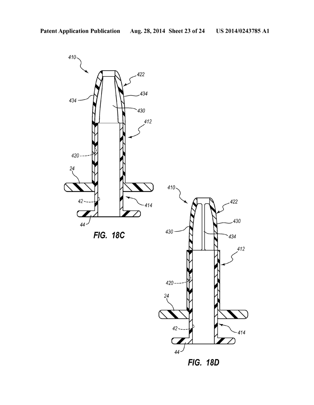 Extensible Internal Bolster for a Medical Device - diagram, schematic, and image 24