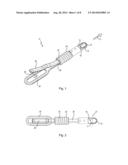 Medical Instrument Having A Corkscrew-like Connection Element diagram and image