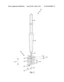 Medical Instrument Having A Corkscrew-like Connection Element diagram and image