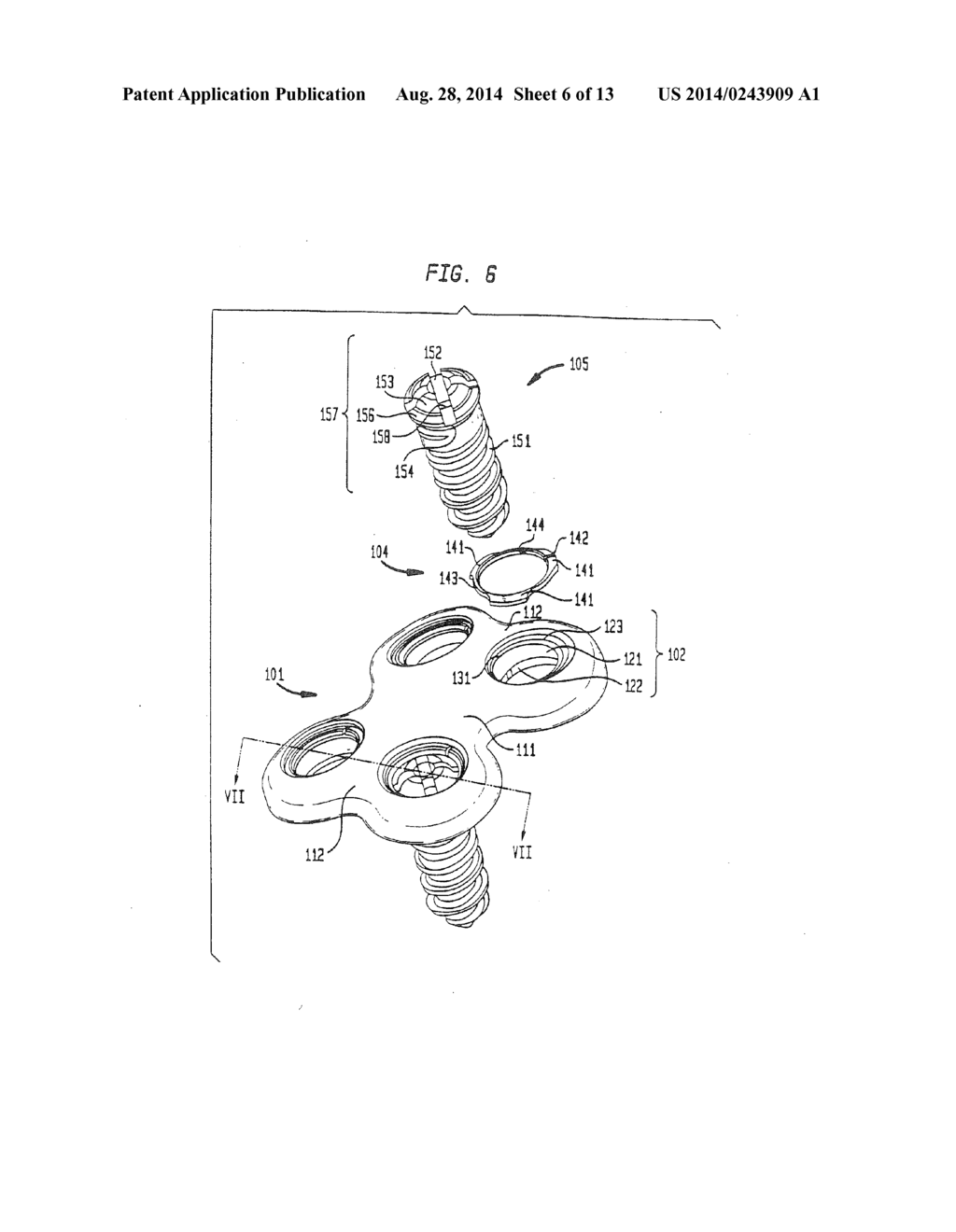 BONE SCREW RETAINING SYSTEM - diagram, schematic, and image 07