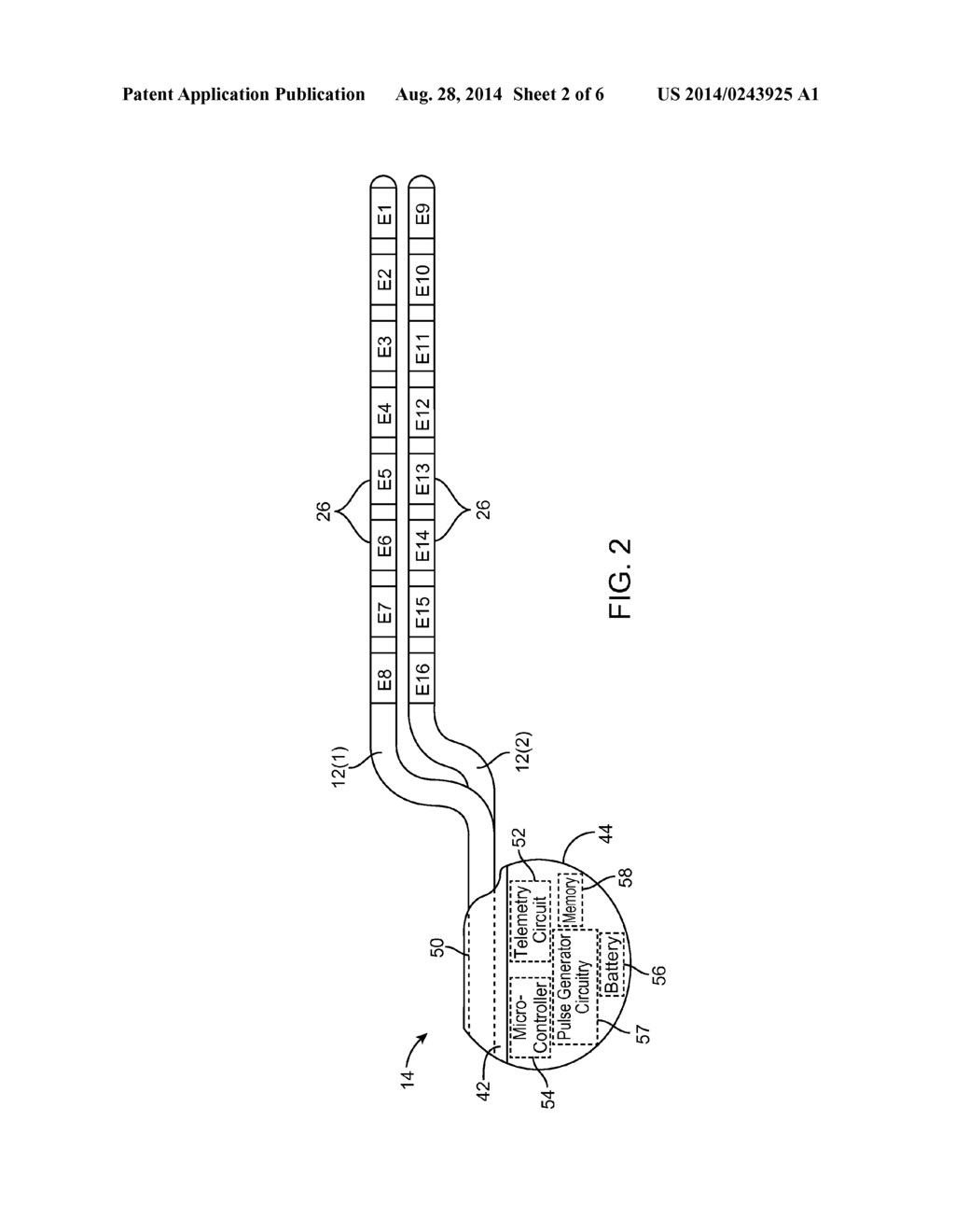 NEUROMODULATION SYSTEM AND METHOD FOR AUTOMATICALLY ADJUSTING STIMULATION     PARAMETERS TO OPTIMIZE POWER CONSUMPTION - diagram, schematic, and image 03