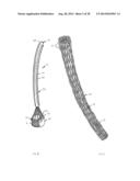 Methods and Apparatus for Endovascular Heart Valve Replacement Comprising     Tissue Grasping Elements diagram and image