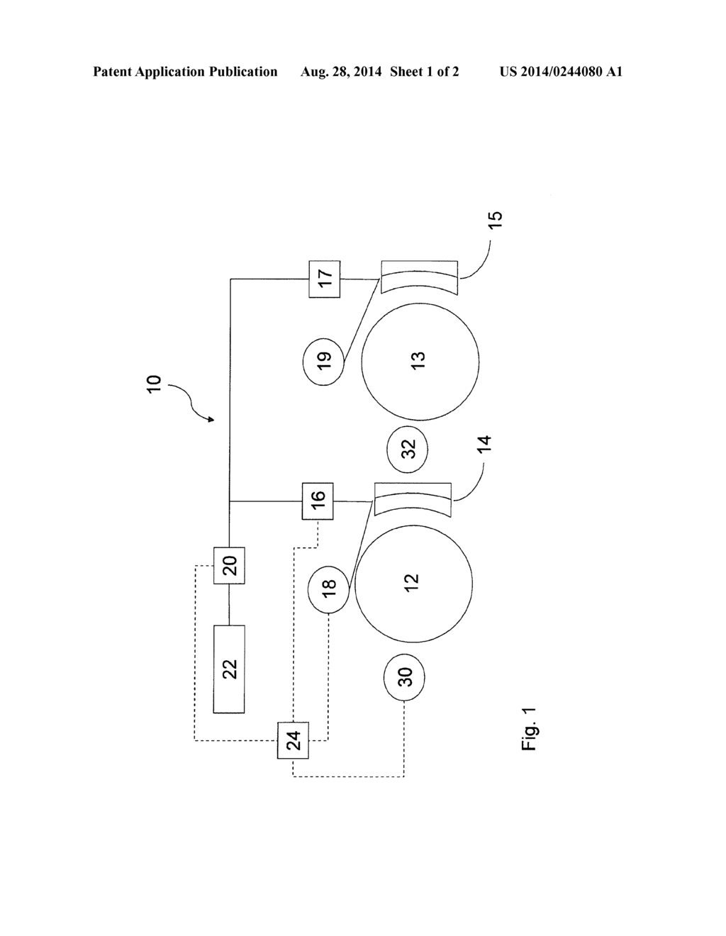 BRAKE CONTROL DEVICE FOR A BRAKING SYSTEM OF A RAIL VEHICLE, BRAKING     SYSTEM, RAIL VEHICLE AND METHOD FOR CARRYING OUT A STATE ANALYSIS OF A     RAIL VEHICLE - diagram, schematic, and image 02