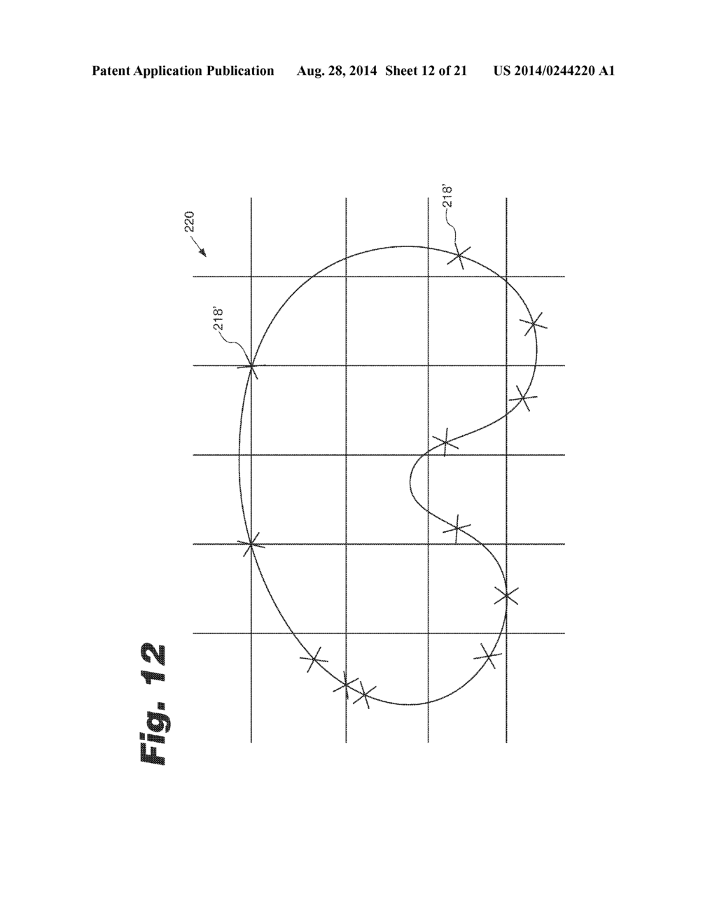 SYSTEMS AND METHODS FOR OPTIMIZING FIT OF AN IMPLANT TO ANATOMY - diagram, schematic, and image 13