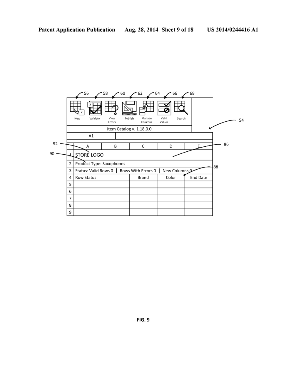 METHOD AND SYSTEM TO FACILITATE THE ADDITION OF ITEMS TO AN ELECTRONIC     ITEM CATALOG - diagram, schematic, and image 10