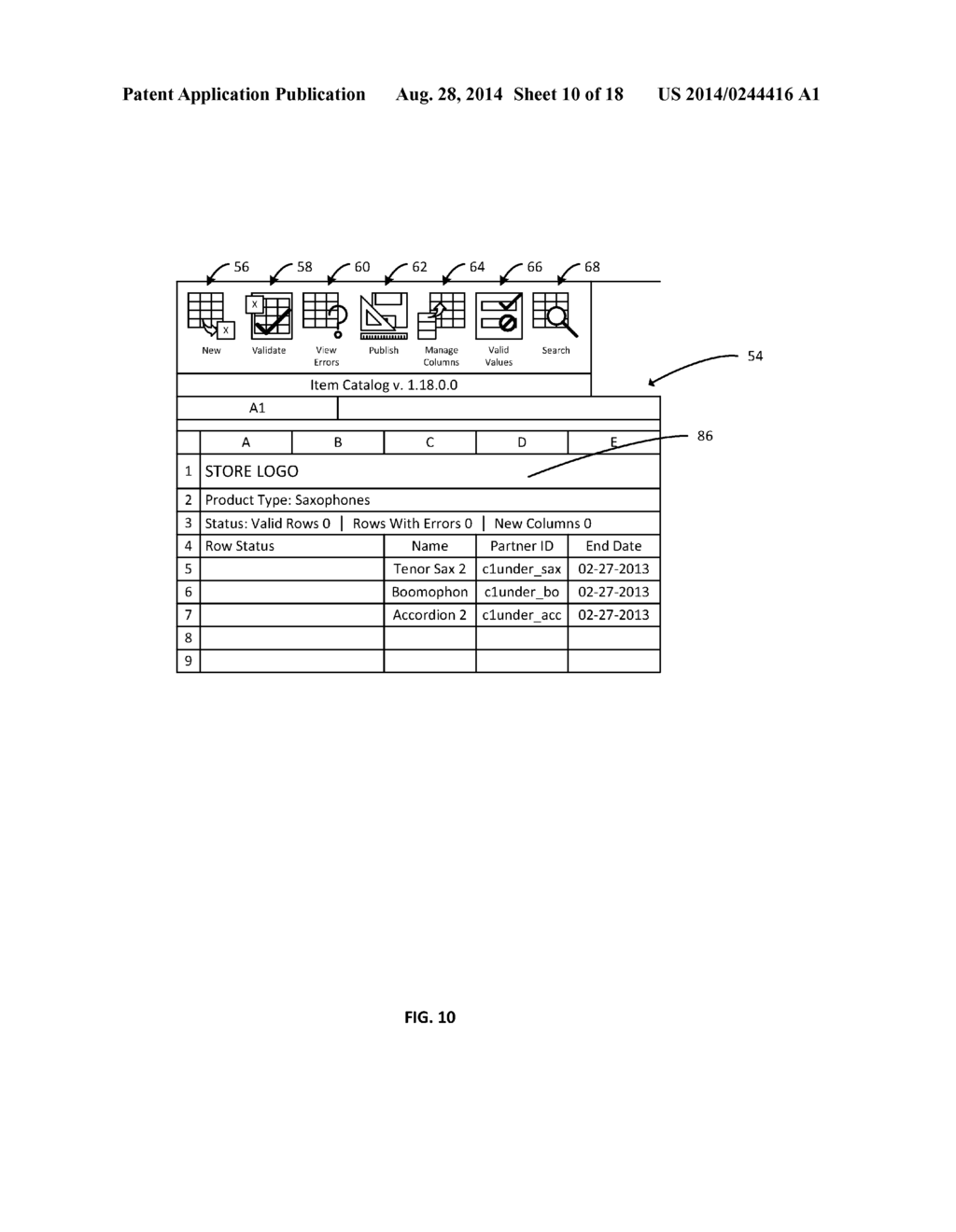 METHOD AND SYSTEM TO FACILITATE THE ADDITION OF ITEMS TO AN ELECTRONIC     ITEM CATALOG - diagram, schematic, and image 11