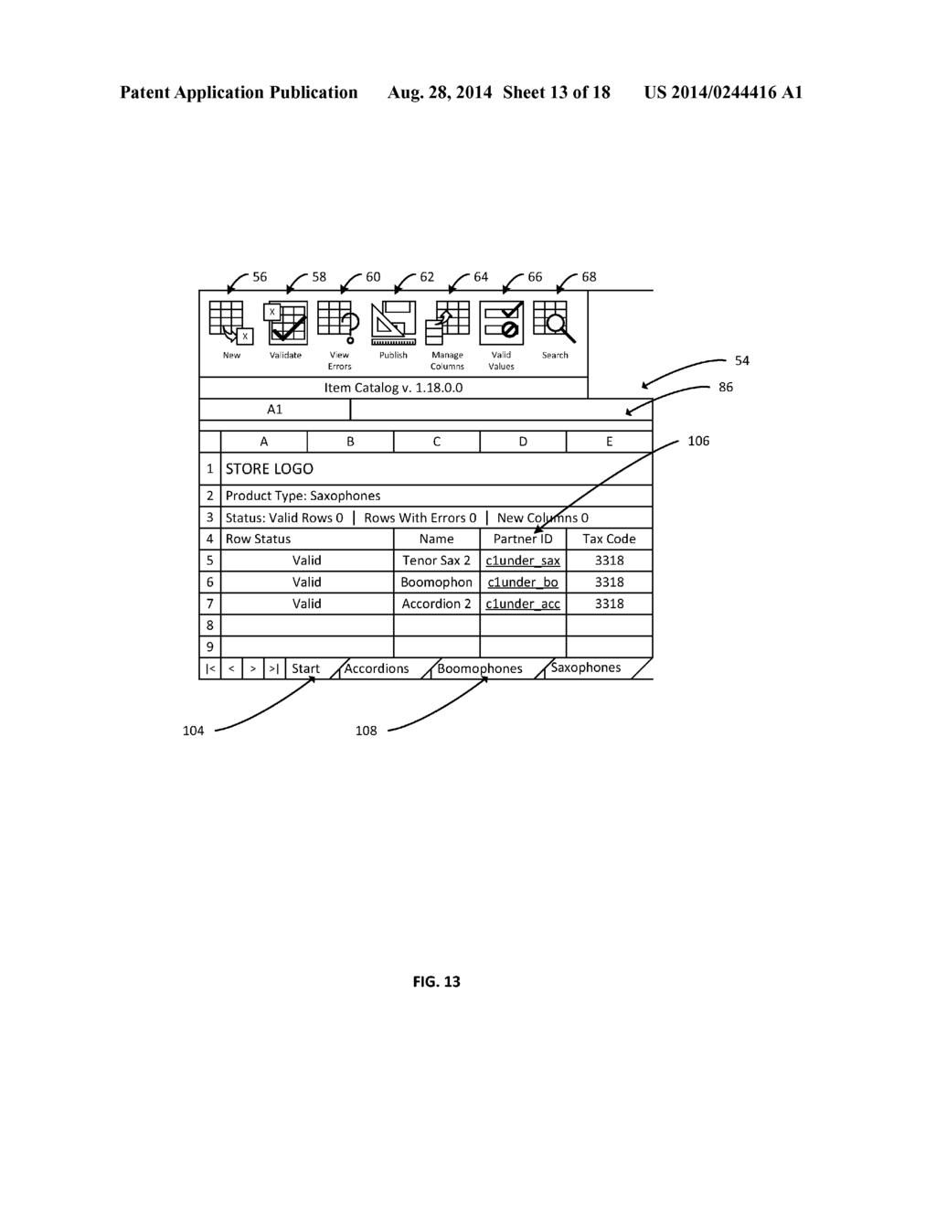 METHOD AND SYSTEM TO FACILITATE THE ADDITION OF ITEMS TO AN ELECTRONIC     ITEM CATALOG - diagram, schematic, and image 14